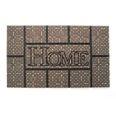 Stephan Roberts Home Arezzo Recycled Rubber Doormat, 18 in. x 30 in.