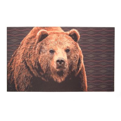 Stephan Roberts Home RV and Camping Recycled Rubber Doormat, 18 in. x 30 in., Life Without Camping is Unbearable