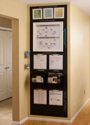 Image showing 8 th Con-Tact Brand Self-Adhesive Removable Chalkboard Liners, 18 in. x 6 ft., 6-Pack