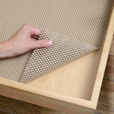 Image showing  Grip Premium Thick Non-Adhesive Shelf and Drawer Liners, Taupe, 20 in. x 4 ft., 6-Pack
