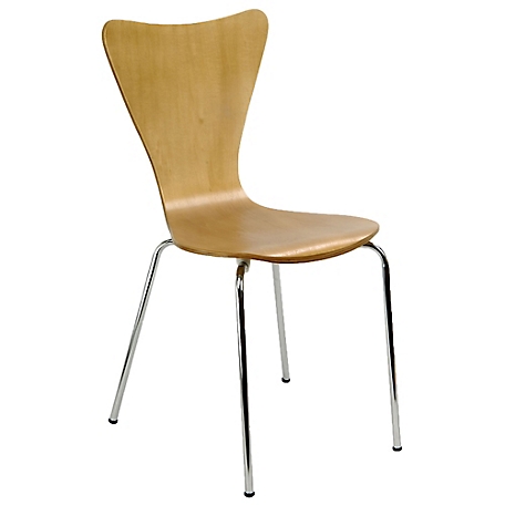 Legare 17 in. x 34 in. Bent Ply Chair, Natural