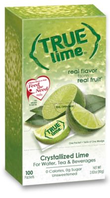 True Citrus True Lime Flavored Water Enhancer Packets, 100 ct., 90-3506