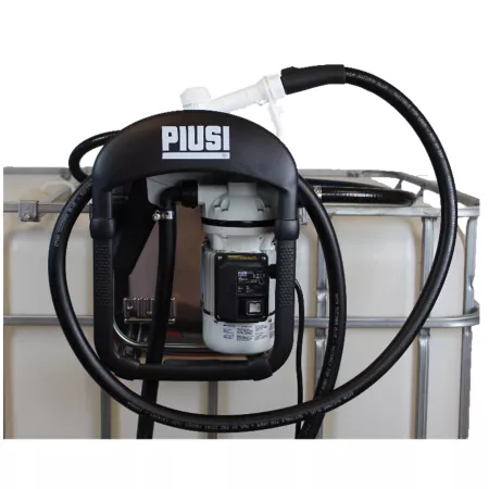 Piusi USA SuzzaraBlue Tote 0.67 HP 120V Electric Fuel Pump Basic Kit with Manual Nozzle 9 GPM Fuel Transfer Pumps