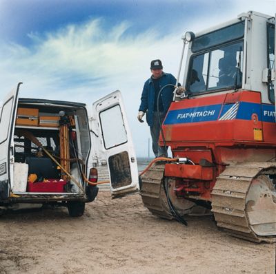 Image showing  12V Battery Kit 3000 Vane Fuel Pump with Manual Nozzle, 12 GPM