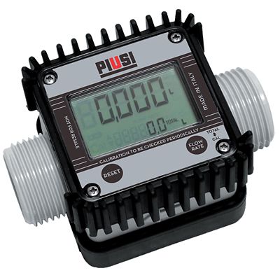 Piusi USA K24 DEF Digital Flow Meter 1 in. BSP - M/MF, F00407340
