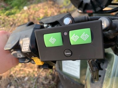 Image showing  3-Button Water-Resistant Gate Remote Control with Mounting Brackets