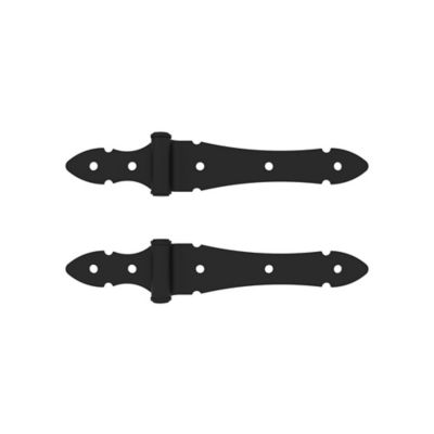 Barrette Outdoor Living 8 in. Standard Half Strap Hinges, 73014298