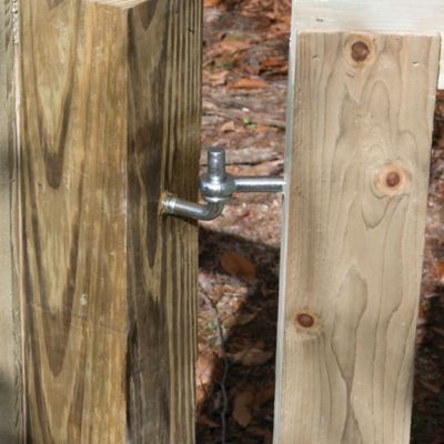 Image showing  1/2 in. x 4 in. Screw Hook & Eye Hinge, 2 pc.