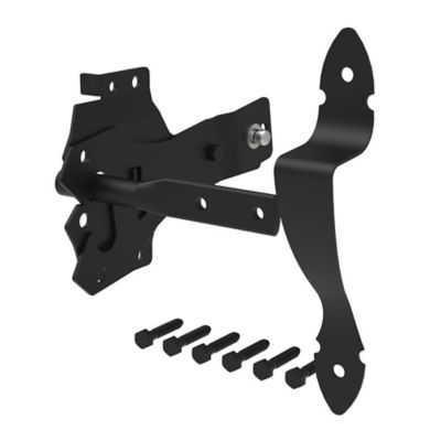 Image showing  Contemporary Post Latch with Handle, Stainless Steel, 73014913