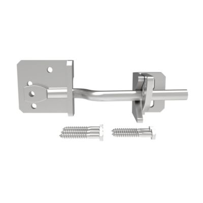 Barrette Outdoor Living Heavy-Duty Floating Bar Gravity Latch-Zinc, 73014703