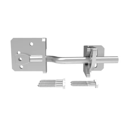 Barrette Outdoor Living Heavy Duty Floating Bar Gravity Latch Zinc 73014703 Gate Hardware