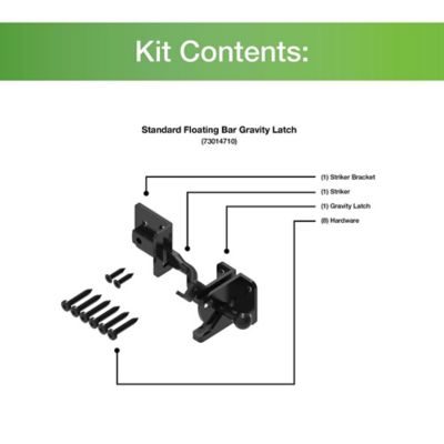 Image showing  Standard Floating Bar Gravity Latch, 73014710