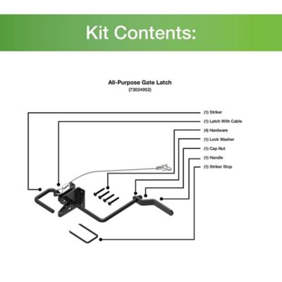 Image showing  All-Purpose Gate Latch, 73024952