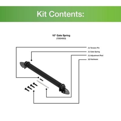 Image showing  10 in. Gate Spring