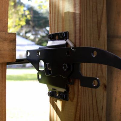 Image showing 7 th Barrette Outdoor Living 2-Sided Locking Post Latch