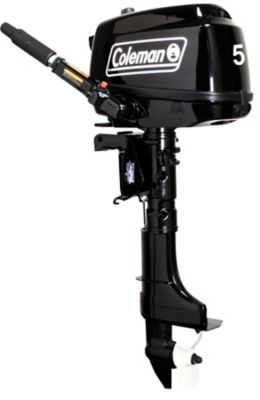 Coleman Powersports 5 HP Outboard Boat Motor