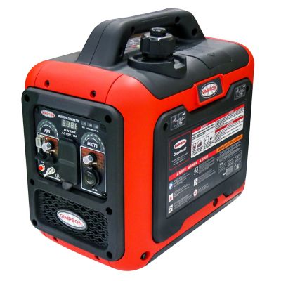 SIMPSON 2,200/1,800-Watt Gasoline Powered PowerShot Portable Inverter Generator