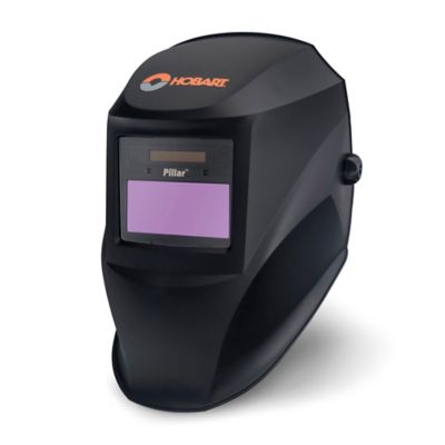 Image showing  3.78 in. x 1.65 in. 10 Shade Black Pillar Auto-Darkening Welding Helmet