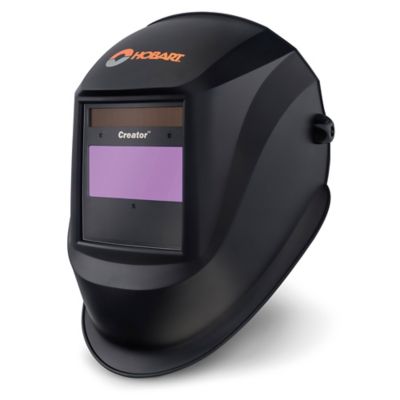 Image showing  3.82 in. x 1.85 in. 13 Shade Auto-Darkening Welding Helmet, Creator Black