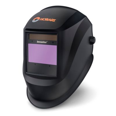 Image showing  3.94 in. x 2.36 in. 9-13 Shade Auto-Darkening Welding Helmet, Inventor Black