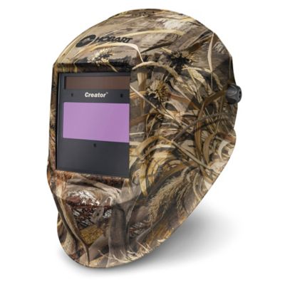 Image showing  No. 9-13 Shade Helmet Creator Camo Auto-Darkening Welding Helmet