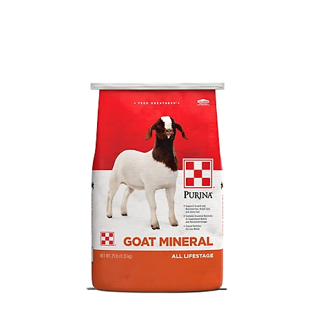 Purina Goat Mineral Supplement, 25 lb.
