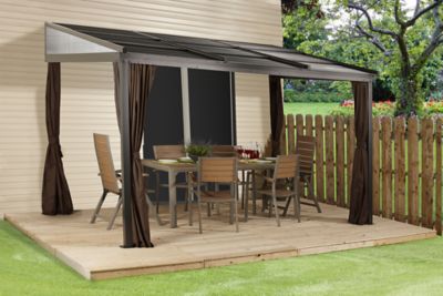 Image showing 6 th Sojag 10 ft. x 12 ft. Francfort Wall-Mounted Gazebo