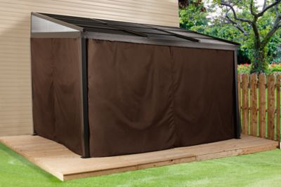 Image showing 8 th Sojag 10 ft. x 12 ft. Francfort Wall-Mounted Gazebo