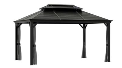 Sojag 10 ft. x 14 ft. Mykonos II Double Roof Gazebo