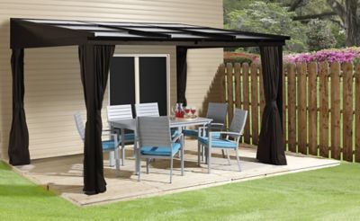 Image showing 2 th Sojag 10 x 12 ft. Sutton Wall-Mounted Gazebo