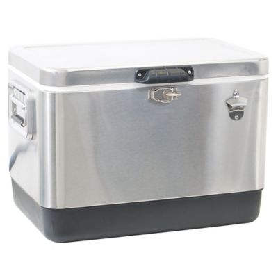 RIO 54 qt. Gear Stainless Steel Cooler