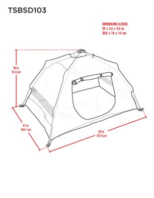 Image showing  Kids' 1-Person Total Sun Block Beach Shelter