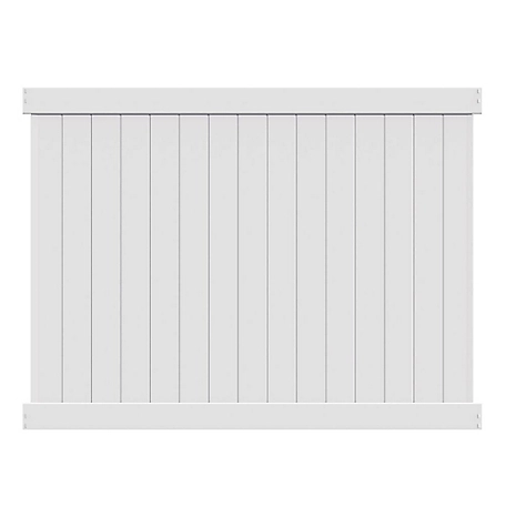 Barrette Outdoor Living 6 ft. H x 8 ft. W Privacy Vinyl Fence Panel