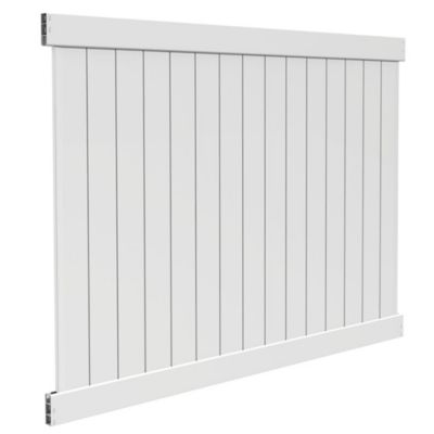 Image showing  6 ft. x 8 ft. Privacy Vinyl Fence Panel