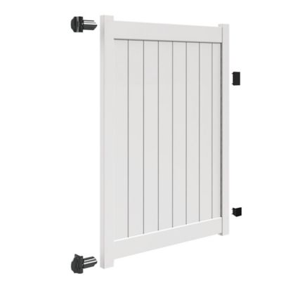 Image showing  6 ft. x 58 in. Privacy Drive Gate