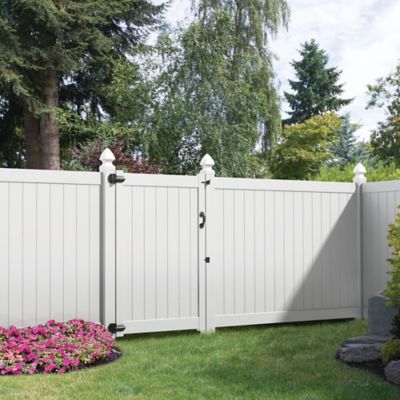 Image showing  6 ft. x 58 in. Privacy Drive Gate