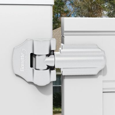 Image showing  Heavy-Duty Contemporary Wrap Hinge, White, 2 pc.