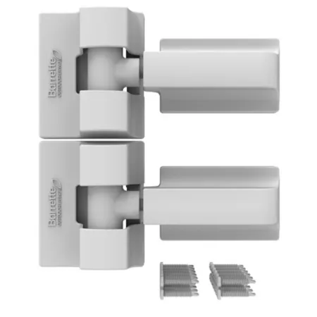 Barrette Outdoor Living Modern and sturdy wraparound hinge 1 pair 73025522 Gate Hardware