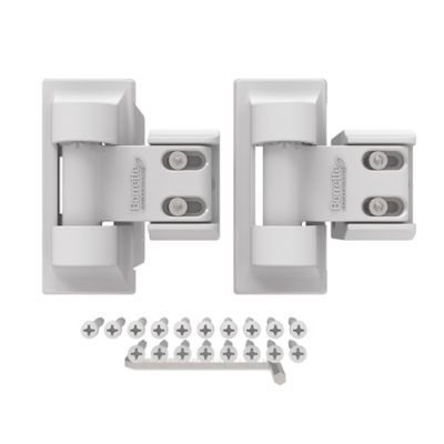 Barrette Outdoor Living Standard Wrap Hinge, White, 73025512