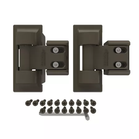 Barrette Outdoor Living Standard Wrap Hinge Light Bronze 73025514 Gate Hardware