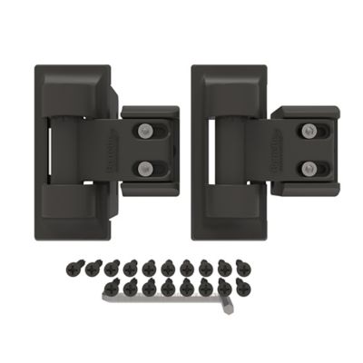 Barrette Outdoor Living Standard Wrap Hinge, Pewter, 73025515