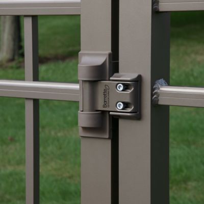 Image showing  Standard Wrap Hinge, Pewter, 73025515