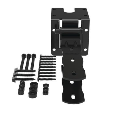 Barrette Outdoor Living Walk Gate Strap Hinge, Black, 73023172