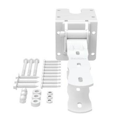 Barrette Outdoor Living Walk Gate Strap Hinge, White