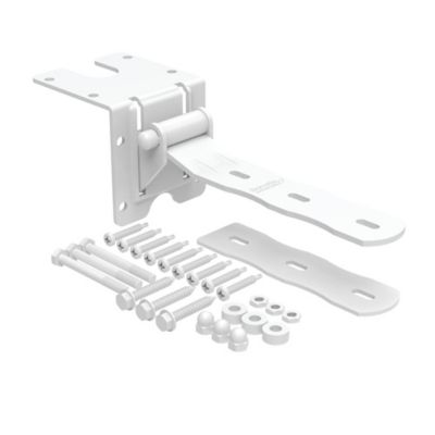 Image showing  Walk Gate Strap Hinge, White