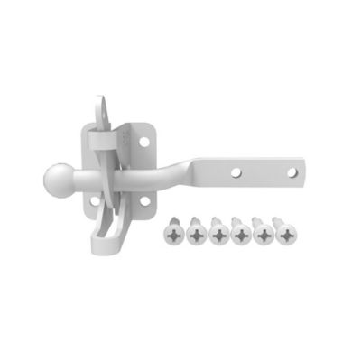 Barrette Outdoor Living Gravity Latch, White, 73025491