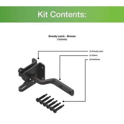 Image showing  Gravity Latch, Bronze, 73025492