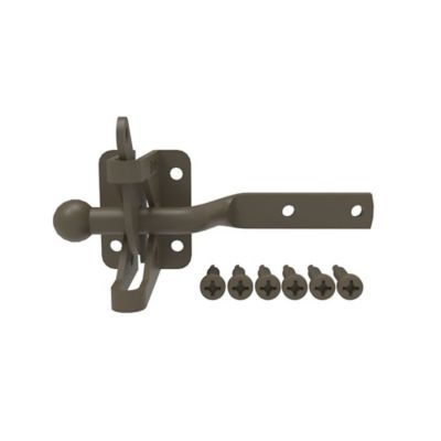 Barrette Outdoor Living Gravity Latch, Light Bronze, 73025493