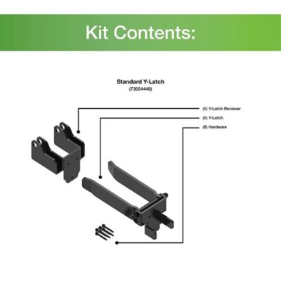 Image showing  Standard Y-Latch, Black, 73024448