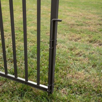 Image showing  24 in. Heavy-Duty Drop Rod, Pewter, 73025507